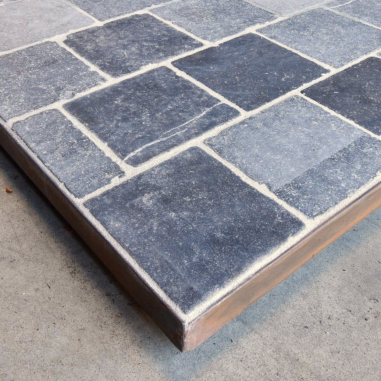 Patina Bruges Blue Stone in interieur